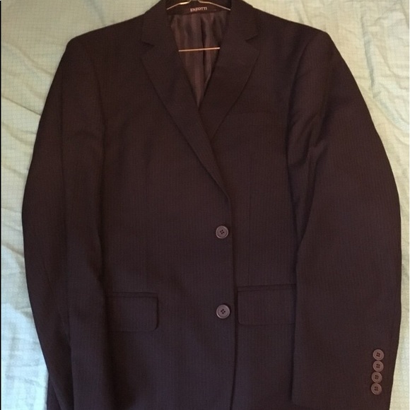 Enzotti black pinstripe suit - Picture 4 of 7